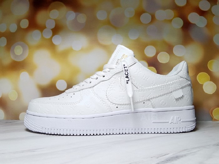 Women's Air Force 1 White Shoes 126
